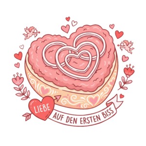 Sehnsucht Februar - Transparenters Mettbrötchen Herz